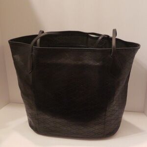 Mz Wallace black leather tote